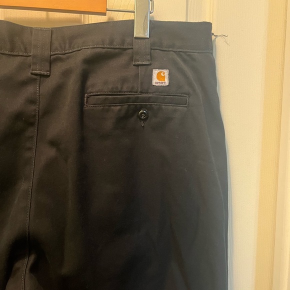 Carhartt mens 38 x 34 black industrial work pants - Picture 2 of 8